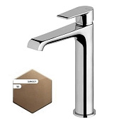 Cezares Nautic Смеситель для раковины высокий, с донным клапаном, излив 16 см, цвет: sunset NAUTIC-LC-SS