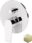 Cezares Nautic Смеситель для душа встраиваемый, на 2 потребителя, с внутренней частью, цвет: sunrise NAUTIC-VDIM-SR