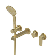 Cezares Nautic Смеситель для ванны встраиваемый с душ. наб. - ручн. душ, шланг, держ., цвет: sunrise NAUTIC-VDM3-SR