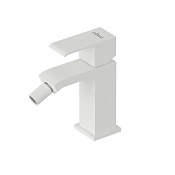 Cezares Porta Смеситель для биде с донным клапаном, излив 10,4 см, цвет: белый матовый PORTA-BS1-BIO