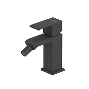 Cezares Porta Смеситель для биде с донным клапаном, излив 10,4 см, цвет: черный матовый PORTA-BS1-NOP