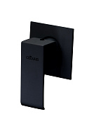 Cezares Porta Смеситель для душа встраиваемый, на 1 потреб., с внутр. частью, цвет: черный матовый PORTA-DIM-NOP