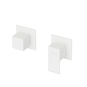 Cezares Porta Смеситель для душа встраиваемый, на 3 потреб., с внутрен. частью, цвет: белый матовый PORTA-VDIM3-M-BIO