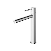 Cezares Relax Смеситель для раковины высокий, без донного клапана, излив 18,2 см, цвет: хром RELAX-LC2-01-W0