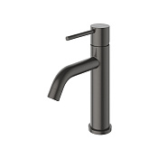 Cezares Relax Смеситель для раковины, с донным клапаном, излив 13,9 см, цвет: оружейная сталь RELAX-LS1-GM