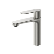 Cezares Stylus Смеситель для раковины, с донным клапаном, излив 13,4 см, цвет: сатин STYLUS-LS-IN