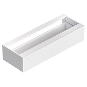 Cezares Cadro Тумба под металлический каркас подвесная 120x46x25h см, цвет: bianco ghiaccio CADRO-120-1C-SO-BG-BLUM