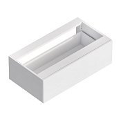 Cezares Cadro Тумба под металлический каркас подвесная 80x46x25h см, цвет: bianco ghiaccio CADRO-80-1C-SO-BG-BLUM