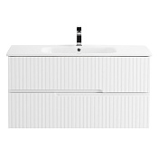 Cezares Duet Тумба под раковину подвесная 77x45x50h см, цвет: bianco lucido DUET-800-2C-SO-BL