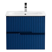 Cezares Duet Тумба под раковину подвесная 57x45x50h см, цвет: sapfiro DUET-600-2C-SO-SPF-P