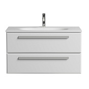 Cezares Eco Тумба под раковину подвесная 75x48x50h см, цвет: bianco lucido ECO-750-2C-SO-BL