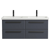 Cezares Eco Тумба под раковину подвесная 120x48x50h см, цвет: grafito ECO-1200-4C-SO-2-GR-P