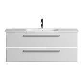 Cezares Eco Тумба под раковину подвесная 117x45x50h см, цвет: bianco opaco ECO-CER-1200-2C-SO-BO