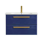 Cezares Eco Тумба под раковину подвесная 77x45x50h см, цвет: sapfiro ECO-CER-800-2C-SO-SPF-P