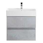 Cezares Molveno 46 Тумба под раковину подвесная 60x46x50h см, цвет: beton MOLVENO 46-60-2C-SO-BET