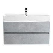 Cezares Molveno 46 Тумба под раковину подвесная 80x46x50h см, цвет: beton MOLVENO 46-80-2C-SO-BET