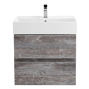 Cezares Molveno 46 Тумба под раковину подвесная 60x46x50h см, цвет: legno grigio MOLVENO 46-60-2C-SO-LG