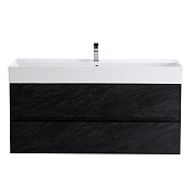 Cezares Molveno 46 Тумба под раковину подвесная 120x46x50h см, цвет: nero MOLVENO 46-120-2C-SO-NR