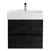 Cezares Molveno 46 Тумба под раковину подвесная 60x46x50h см, цвет: nero MOLVENO 46-60-2C-SO-NR