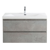 Cezares Molveno Тумба под раковину подвесная 90x50x50h см, цвет: beton MOLVENO-90-2C-SO-BET