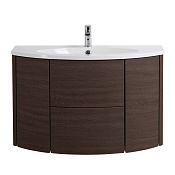 Cezares Eden Тумба под раковину подвесная 90x51x55h см, цвет: rovere scuro soft 55070