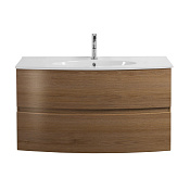 Cezares Elettra Тумба под раковину подвесная 100x51x55h см, цвет: rovere tabacco 55527