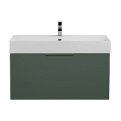 Cezares Premium Тумба под раковину подвесная 90x44x43h см, цвет: verde opaco 55405