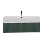 Cezares Premium Тумба под раковину подвесная 90x44x25h см, цвет: verde opaco 55425