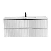 Cezares Duet Тумба под раковину подвесная 120x45,7x50h см, цвет: bianco opaco DUET-N-1200-2C-SO-BO