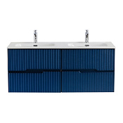 Cezares Duet Тумба под раковину подвесная 120x45,7x50h см, цвет: sapfiro DUET-N-1200-4C-SO-2-SPF-P