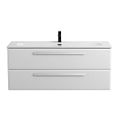 Cezares Eco Тумба под раковину подвесная 120x45,7x50h см, цвет: bianco lucido ECO-CER-N-1200-2C-SO-BL