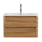 Cezares Relax Тумба под раковину подвесная 79,6x47,7x50h см, цвет: дуб карамельный RELAX-800-2C-SO-RC-P