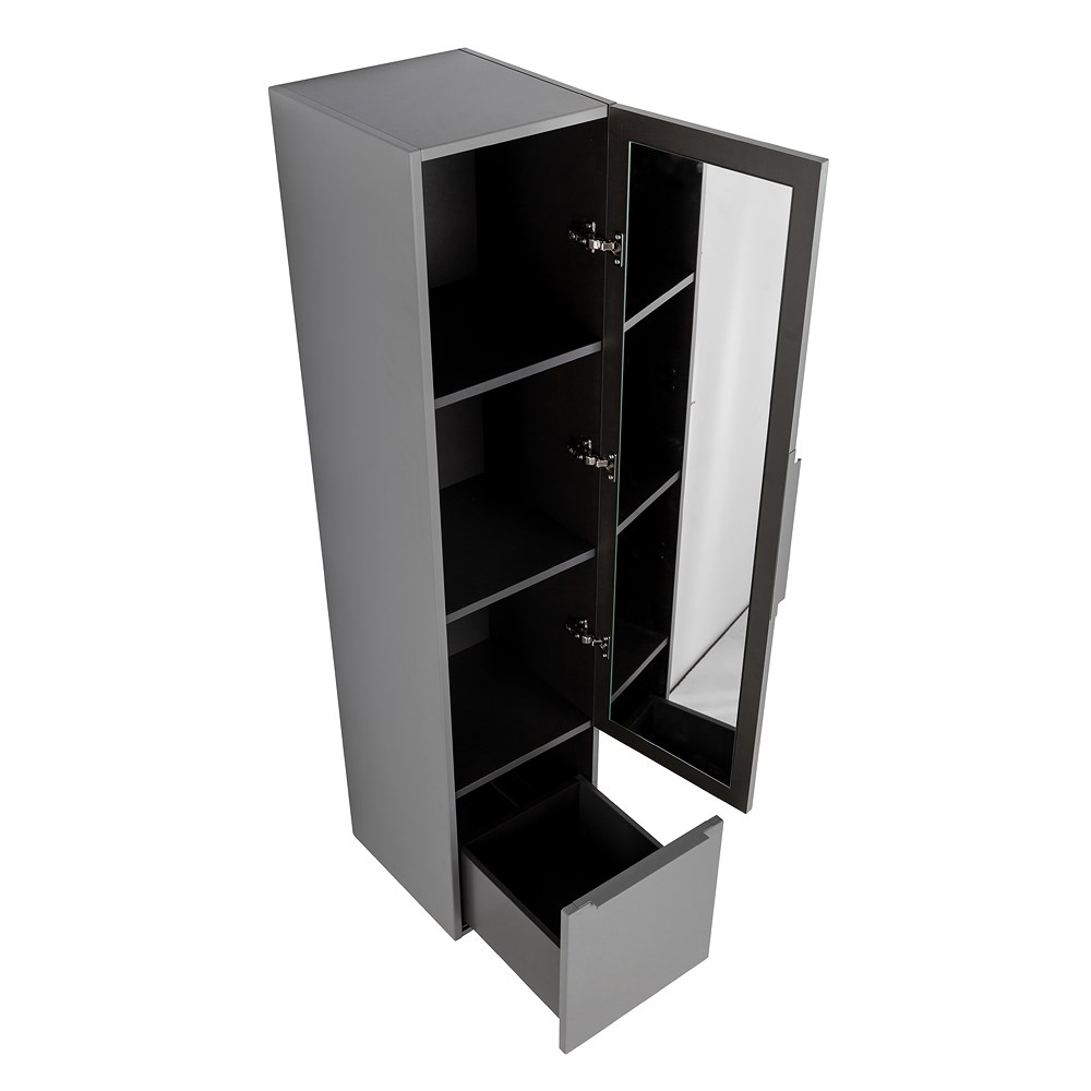 Cezares Premium Шкаф-пенал подвесной 35x38x150h см, цвет: grigio nuvola 55504