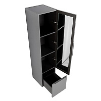 Cezares Premium Шкаф-пенал подвесной 35x38x150h см, цвет: grigio nuvola 55504