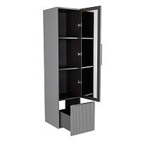 Cezares Premium Шкаф-пенал подвесной 35x38x150h см, цвет: grigio nuvola 55509