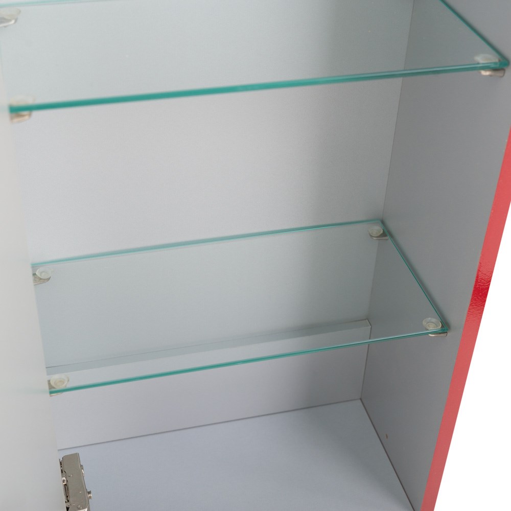 Cezares Шкаф-пенал подвесной 35x20x140h см, цвет: rosso 44735