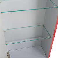 Cezares Шкаф-пенал подвесной 35x20x140h см, цвет: rosso 44735