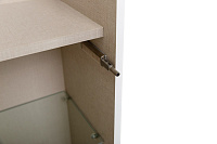 Cezares Glass Шкаф-пенал подвесной 35x27x160h см, цвет: bianco lucido 41827