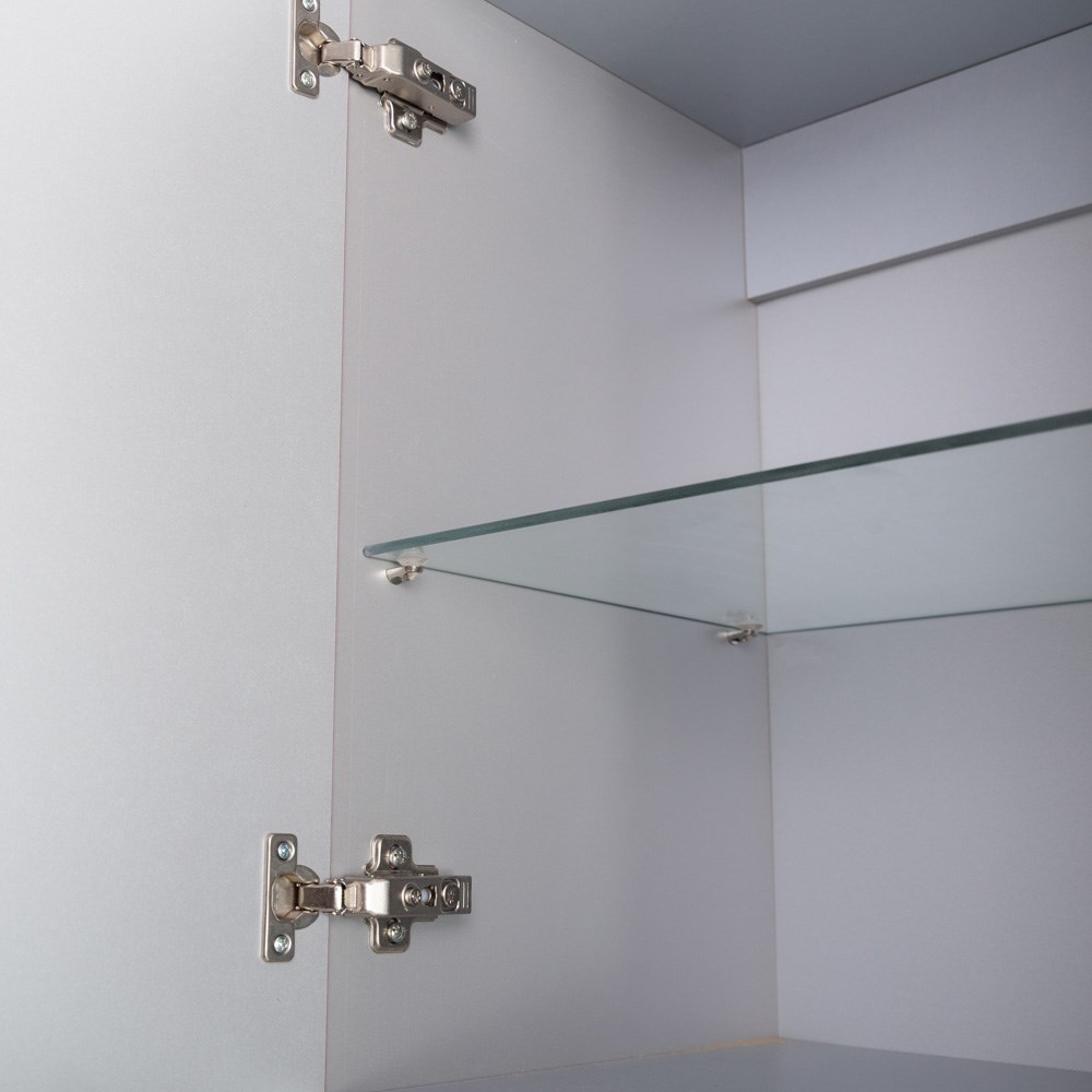 Cezares Шкаф-пенал подвесной 45x38x170h см, цвет: rosso 53099