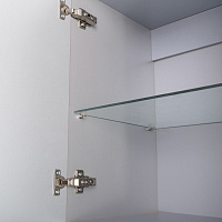 Cezares Шкаф-пенал подвесной 45x38x170h см, цвет: rosso 53099