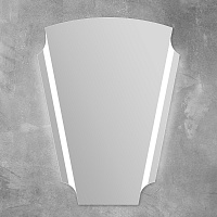 Cezares Зеркало подвесное с подсветкой 70x92h см, с антизапотеванием 45020