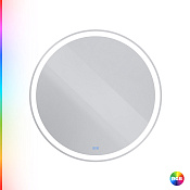Cezares Multicolore Зеркало подвесное с RGB подсветкой 80x80h см, с сенсорным переключателем CZR-SPC-MC-800-RGB-TCH