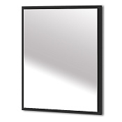 Cezares Tiffany Зеркало подвесное с подсветкой 73x90h см, с антизапотеванием, цвет: nero grafite 45044