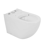 Cezares Stylus Чаша приставного унитаза 36,5x61 см, безободковый, смыв каскадный, цвет: белый глянец CZR-152-CPR