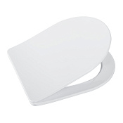 Cezares Крышка-сиденье для унитаза, с микролифтом, цвет: белый глянцевый CZR-089-SC