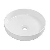 Cezares Раковина чаша d40 см, без перелива, цвет: белый глянцевый CZR-6595