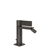 Gessi Inverso Rigato Смеситель для биде однорычажный, цвет: black metal brushed PVD 73507#707