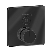 Gessi Hi-Fi Смеситель для душа термостатический, цвет: black metal  PVD 38717#706