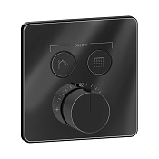 Gessi Hi-Fi Смеситель для душа термостатический, цвет: black metal  PVD 38718#706