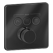 Gessi Hi-Fi Смеситель для душа термостатический, цвет: black metal  PVD 38719#706